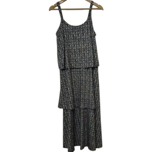 Antthony Dresses & Skirts - Antthony  Layered Maxi Dress - Black and White